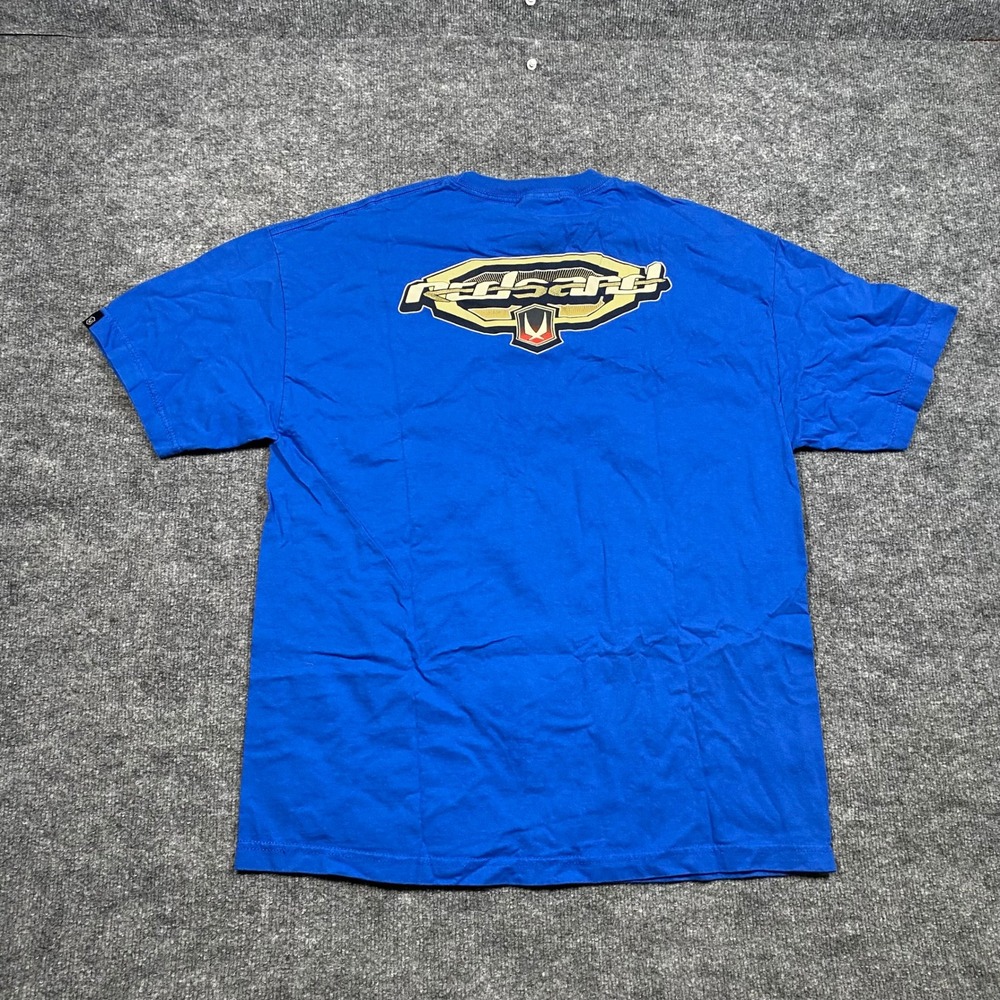 Redsand Originals Mens XL Royal Blue Graphic T-Shirt Short Sleeve Crew Neck Tee
